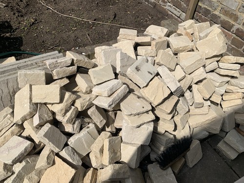 Sandstone cobbles 10m2 - sandstone,