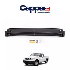 Sun Visor Front Solid Black Tough Acrylic For Nissan Navara D40 2006-15
