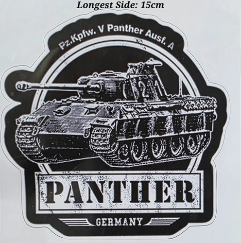 Panther tank germany decal - panther,