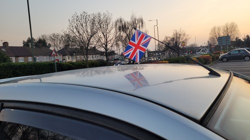 United kingdom car aerial - united,