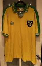 Norwich City 1977-81 Home Shirt - XL - Retro Club Merch - 8 Justin Fashanu 