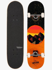 Skateboard Inpeddo Mountain 8.125" Complete-Board (orange) Skatedeluxe