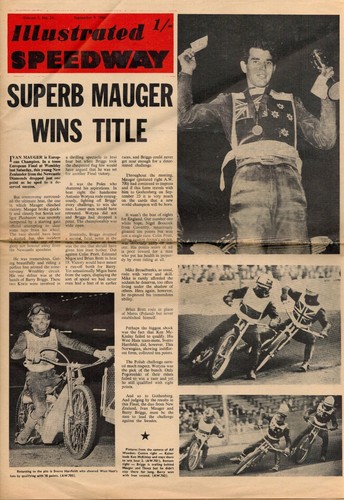 Illustrated speedway - illustrated,