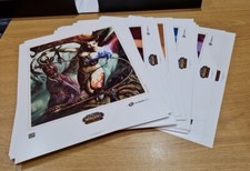 World Of Warcraft TCG The Horde Blood & Thunder Art Card Set (Upper Deck, 2007)