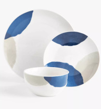 John Lewis Ink Porcelain Dinner Set Replacement Spares