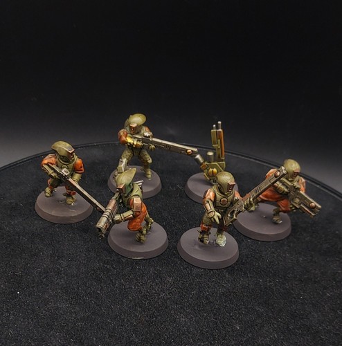Well painted warhammer 40k - well, tau