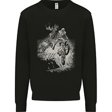 Motocross Death Ride Dirt Bike Mens Sweatshirt Jumper