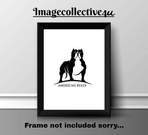 American bully pet dog - american,