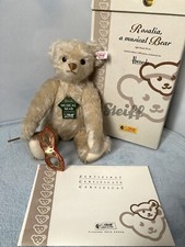 2004 STEIFF 661655 HARRODS ROSALIA - A MUSICAL BEAR ‘O Sole Mio’ - LTD 1500
