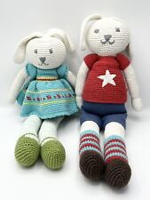 Pebble Crochet Bunny Dolls -