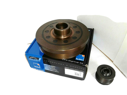 Crankshaft pulley kit - pulley, +