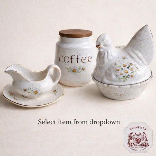 Vintage kernewek pottery set - pottery,