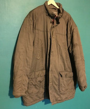 Mens Khaki Quilted Coat