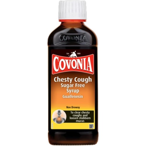 Chesty cough sugar free - free, syrup