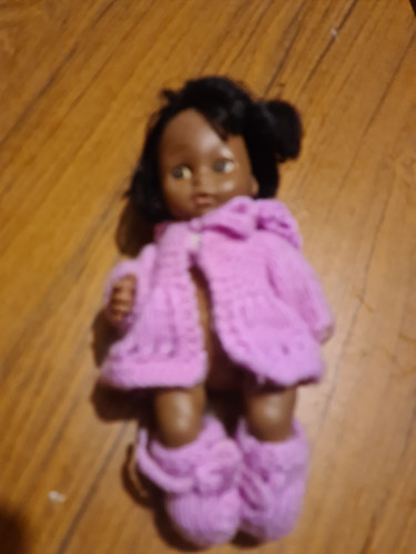 Baby amanda jane black doll - baby,