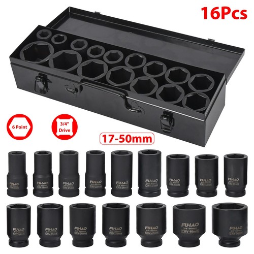 16pcs drive deep impact - 3/4",
