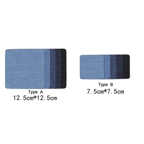 10pcs iron denim - on,