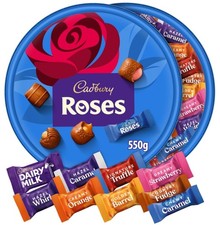 Cadbury Roses Chocolate Tubs