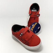 NEXT Boys Red Spider-Man Trainers UK 5 EU 21.5 Ortholite Shoes New With Tags