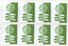 10 x GLASGOW CELTIC 8CM x