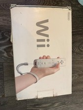 Boxed Nintendo Wii Console w/ Leads, Controller, Charger & Accessories - No Game