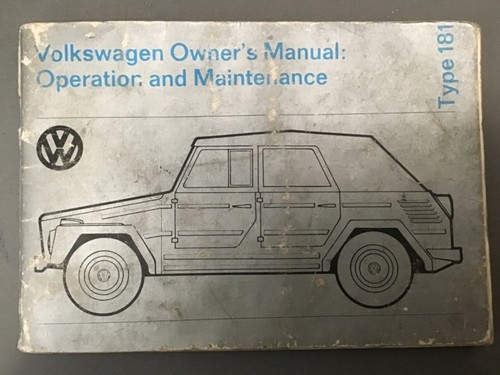 Volkswagen thing type 181 - volkswagen,