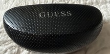 Original GUESS Sunglasses Case Black Hard Clamshell