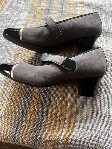Hotter women grey suede - grey,