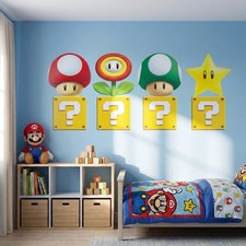 4x Super Mario Question Block