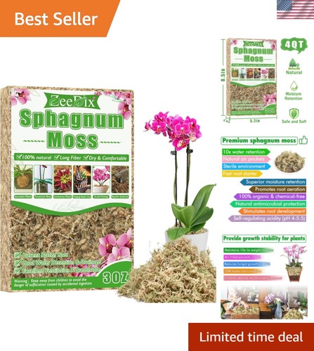 Dried long fiber sphagnum - sphagnum, moss