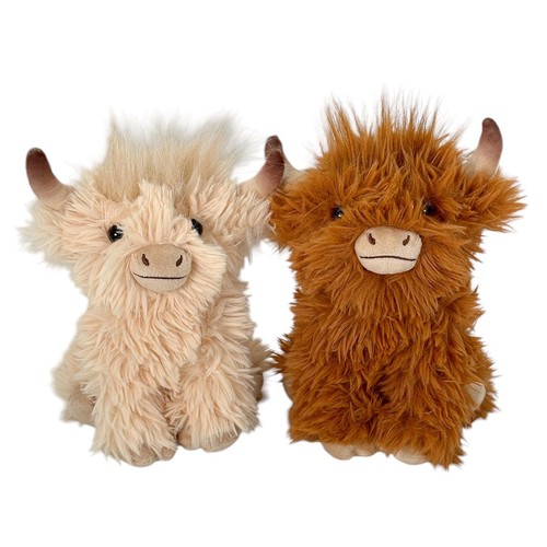 20cm highland cow cuddly toy - highland,