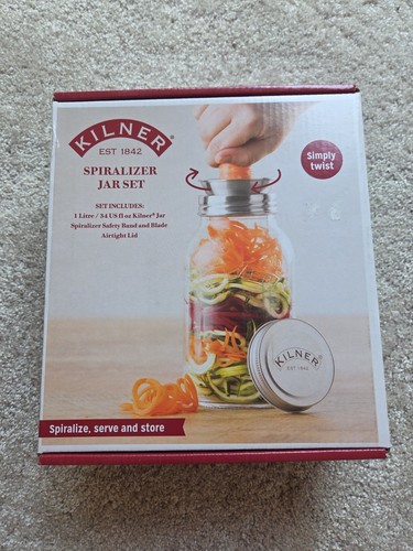 Kilner spiralizer jar 1l - jar,