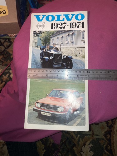 Volvo 1927 car brochure - volvo,