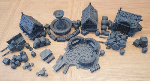 Medieval town the - medieval, town-
