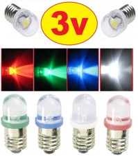 ✅ 3v E10 MES Screw LED Bulbs