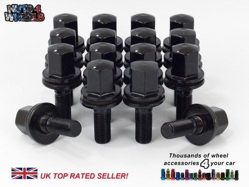 16x flat seat wheel bolts - 16x,