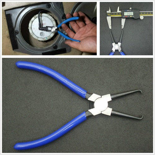 Car fuel line petrol - line, clip