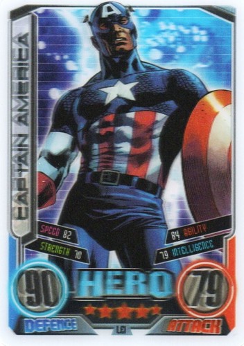 Marvel universe hero - hero, attax
