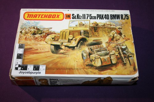 Matchbox kfz 7 5cm - sd.kfz., 11