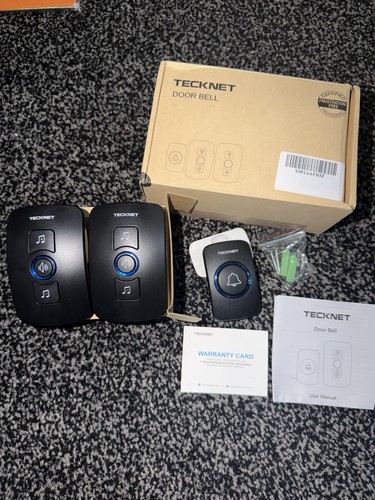 Tecknet wireless doorbell twin - tecknet,