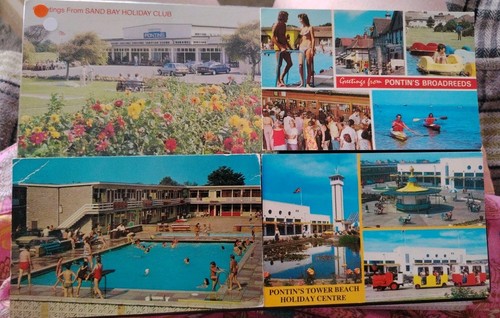 Mixed pontins postcards - 4,