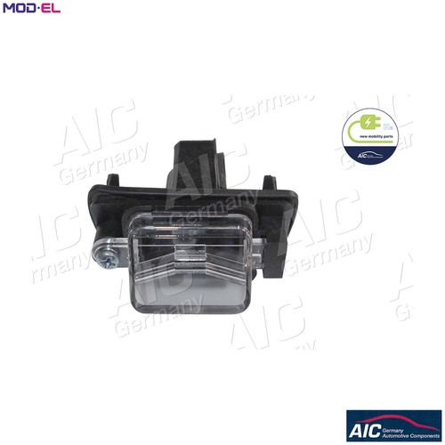 Licence plate light - plate, for