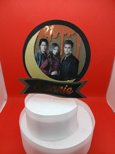 Vampire diaries inspired cake - vampire,