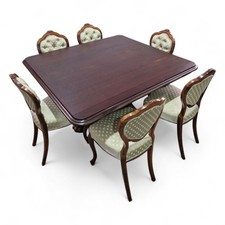 Antique mahogany dining table - antique,