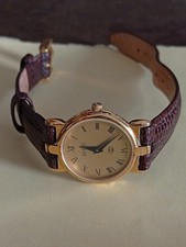 Gucci Quartz Women's Watch 3400FL Gold Plated new battery inside