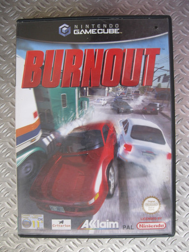 Nintendo gamecube game burnout - gamecube,
