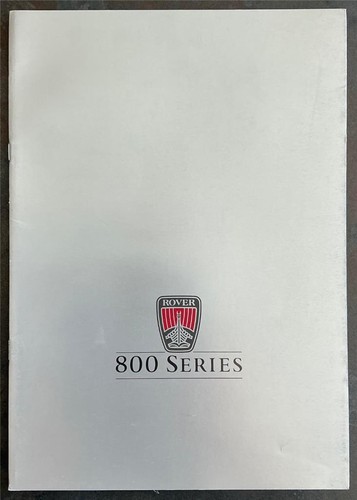 Rover 800 series car sales - 800,