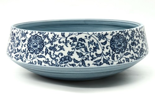 Vintage floral pattern blue - pattern,