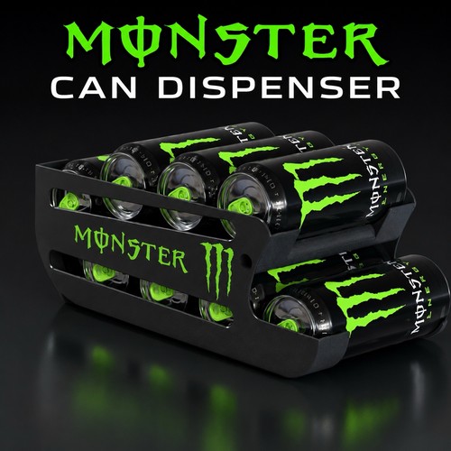 Monster energy fridge - energy, can