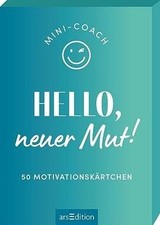 Mini-Coach. Hello, neuer Mut!: 50 Motivationskärtchen... | Book | condition good